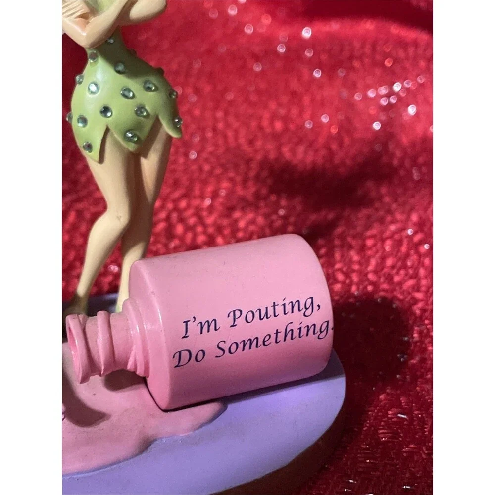 Disney tinker bell’s pretty as a pixie collection I’m pouting do something